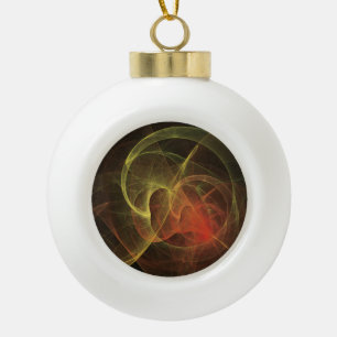 Abstrakt Art Magic Flame Keramik Kugel-Ornament