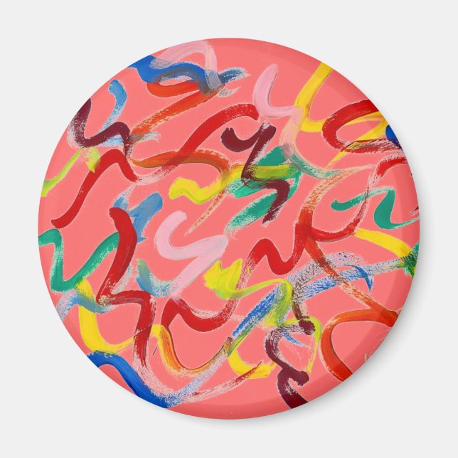 Abstrakt Art Magnet (Vorne)