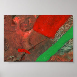Abstrakt Art Mini-Poster Poster