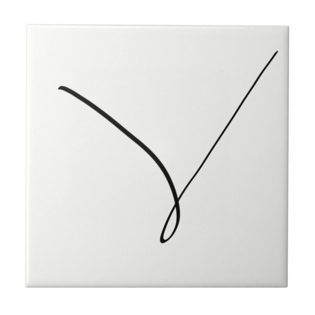 Abstrakt Art Minimalismus Minimalistisch Fliese (Vorderseite)