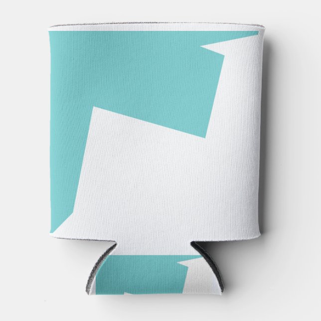 Abstrakt Art Minimalistic Dosenkühler (Vorderseite)