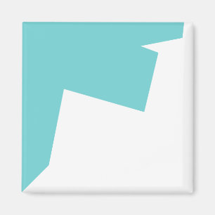 Abstrakt Art Minimalistic Magnet