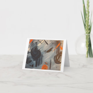 Abstrakt Art Notecard