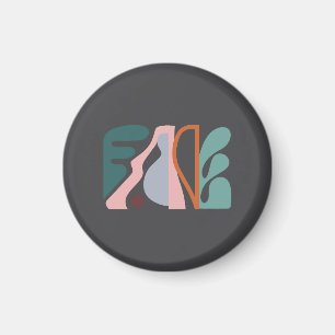 Abstrakt Art One Magnet