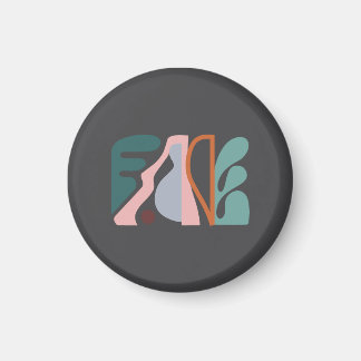 Abstrakt Art One Magnet