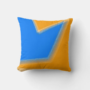 Abstrakt Art Pastel Lavender Blue Orange Kissen