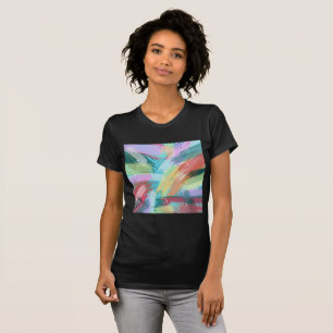Abstrakt Art Pastel T-Shirt