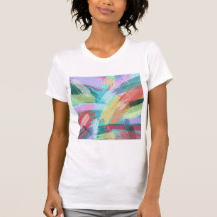 Abstrakt Art Pastel T-Shirt
