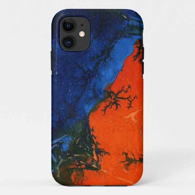Abstrakt Art Phone Case (Rückseite)