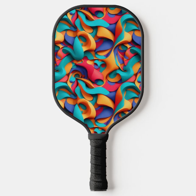 Abstrakt Art Pickleball Paddle (Vorderseite)