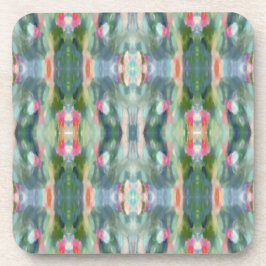 Abstrakt Art Plastic Untersetzer Set