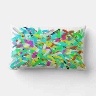 Abstrakt Art Positive Vibes Splashes Kissen