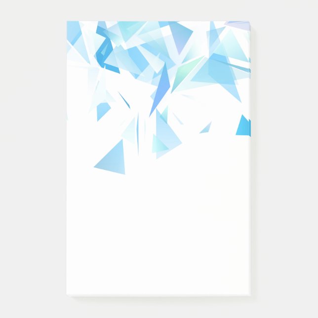 Abstrakt Art Post - Anmerkungen Post-it Klebezettel (Vorderseite)