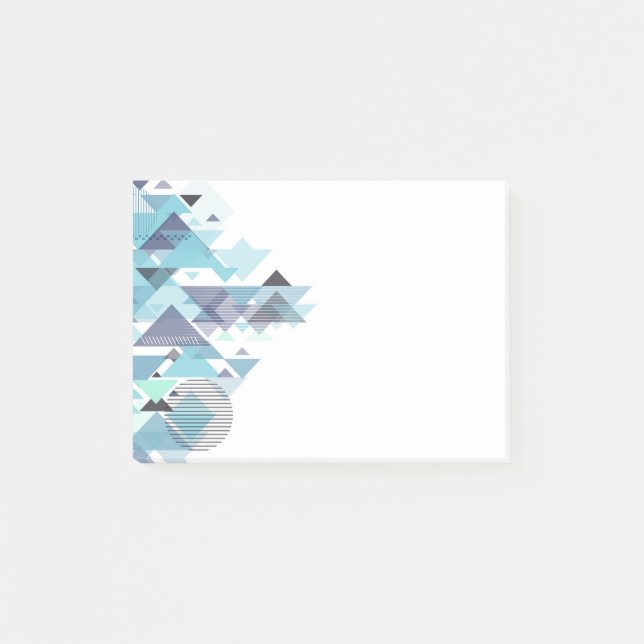 Abstrakt Art Post - Anmerkungen Post-it Klebezettel (Vorderseite)