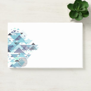 Abstrakt Art Post - Anmerkungen Post-it Klebezettel