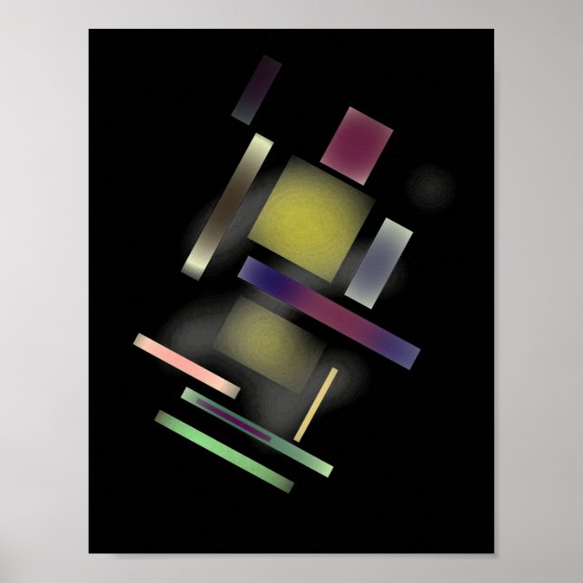 Abstrakt Art Poster (Vorne)