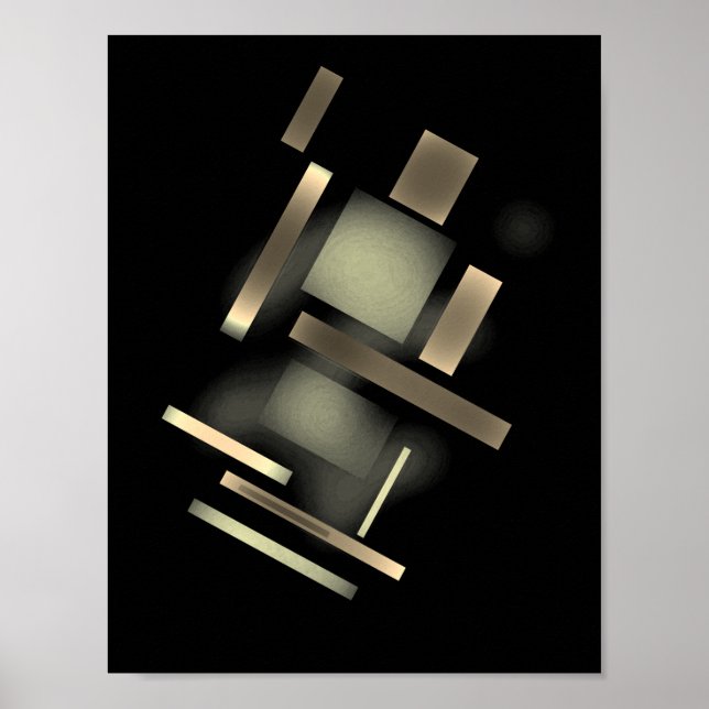 Abstrakt Art Poster (Vorne)