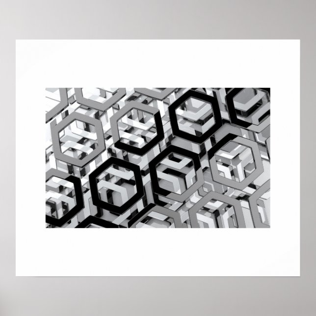 Abstrakt Art Poster (Vorne)