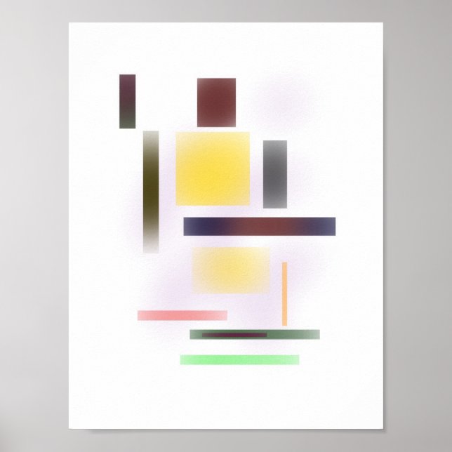 Abstrakt Art Poster (Vorne)