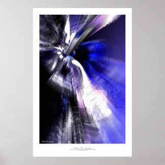 Abstrakt Art Print - Deodatus #3 Poster