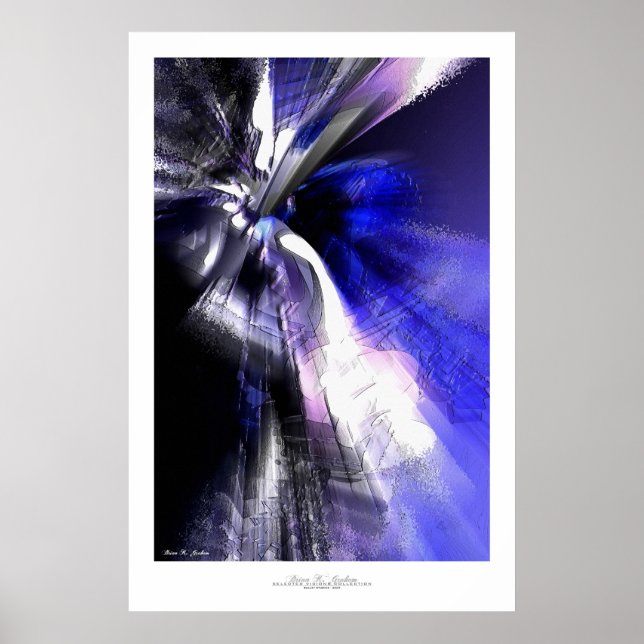 Abstrakt Art Print - Deodatus #3 Poster (Vorne)
