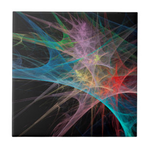 Abstrakt Art Rainbow Ice Fliese