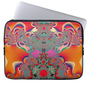 Abstrakt Art Red Mediation Laptopschutzhülle
