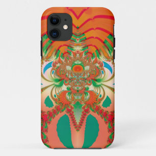 Abstrakt Art Red Owl Case-Mate iPhone Hülle