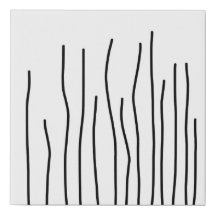 Abstrakt Art Schwarz-weiß Lines Minimalismus