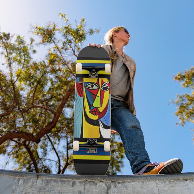 Abstrakt Art Skateboard (Außenbereich 1)
