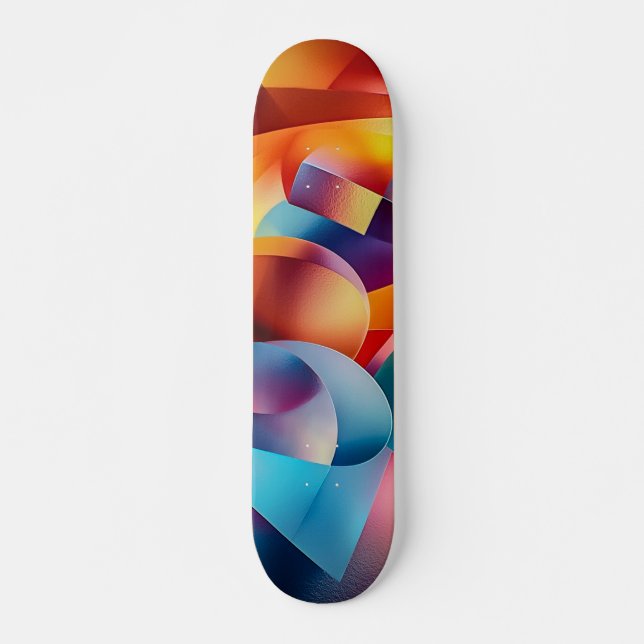 Abstrakt Art Skateboard (Vorne)