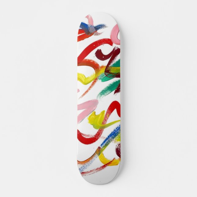 Abstrakt Art Skateboard (Vorne)