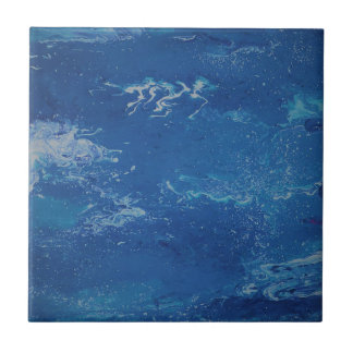 Abstrakt Art Sky Blue Sea Fliese