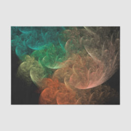 Abstrakt Art Space Bird Seidenpapier