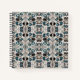 Abstrakt Art Square Journal Notizbuch