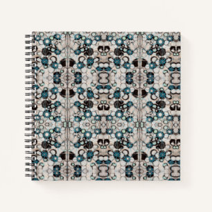 Abstrakt Art Square Journal Notizbuch