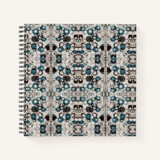 Abstrakt Art Square Journal Notizbuch