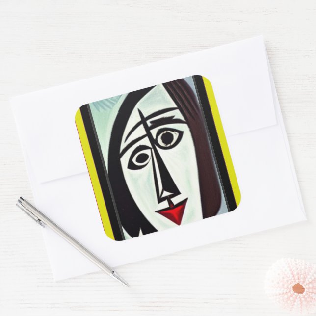 Abstrakt Art Sticker (Umschlag)