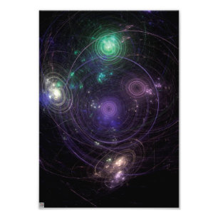Abstrakt Art Universe Fotodruck