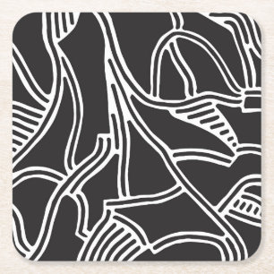 Abstrakt Art Untersetzer