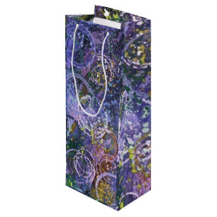Abstrakt Art Wine Geschenktasche Geschenktüte Für Weinflaschen