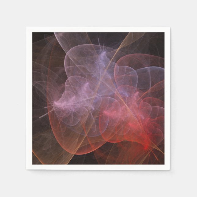 Abstrakt Art Wunderschöne Galaxie Serviette (Vorderseite)