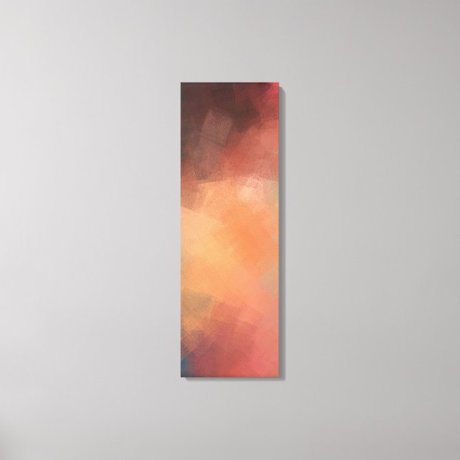 Abstrakt Art Yellow Green Blue Moderne Farben Leinwanddruck (Vorderseite)