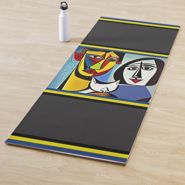 Abstrakt Art Yoga Mat Yogamatte (Beispiel)