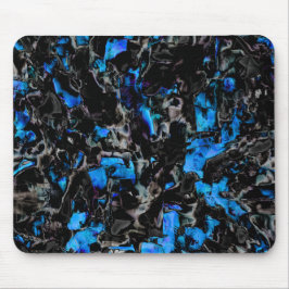 Abstrakt aussehende Fledermausflüge über türkisfar Mousepad