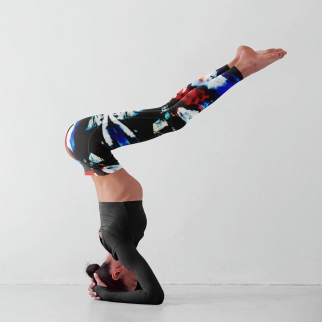 Abstrakt Aztec Capri Leggings (Von Creator hochgeladen)