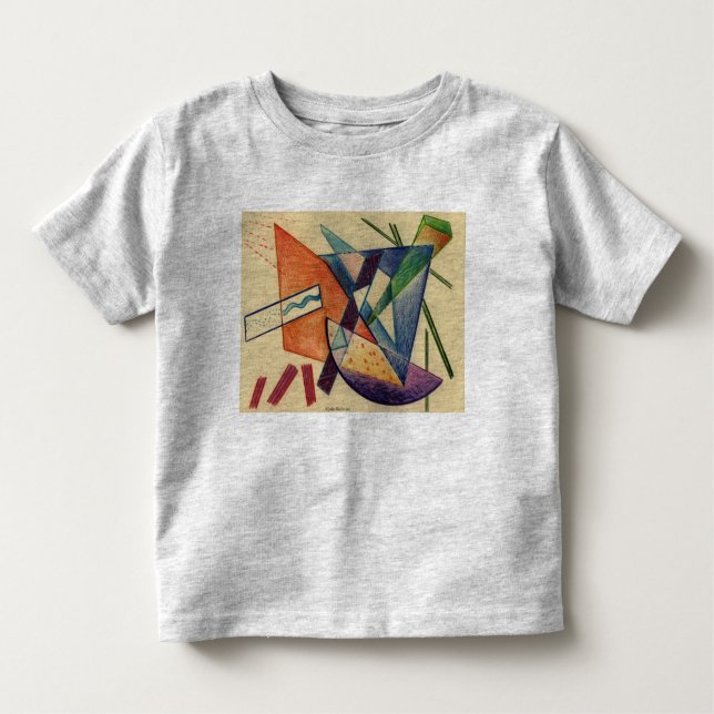 Abstrakt Baby TvShirt Kleinkind T-shirt (Vorderseite)