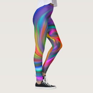 Abstrakt Background Spirals soft 1 Leggings