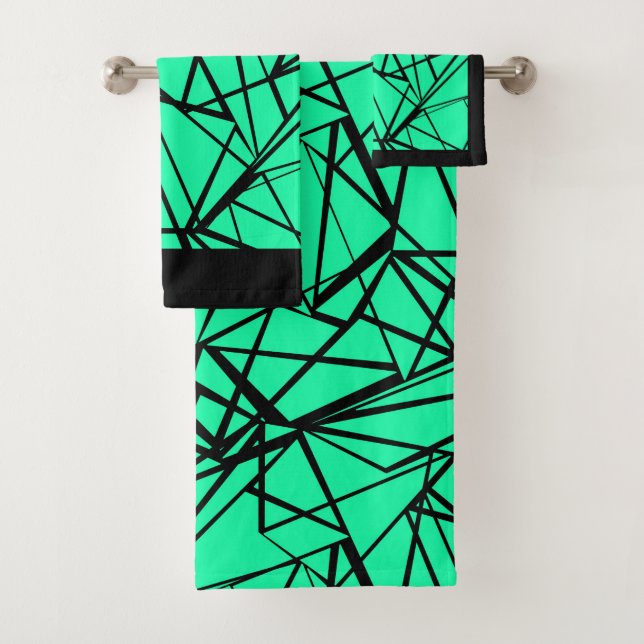 Abstrakt Badhandtuch Set (Insitu)