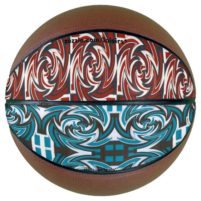 Abstrakt Basketball (Vorderseite)